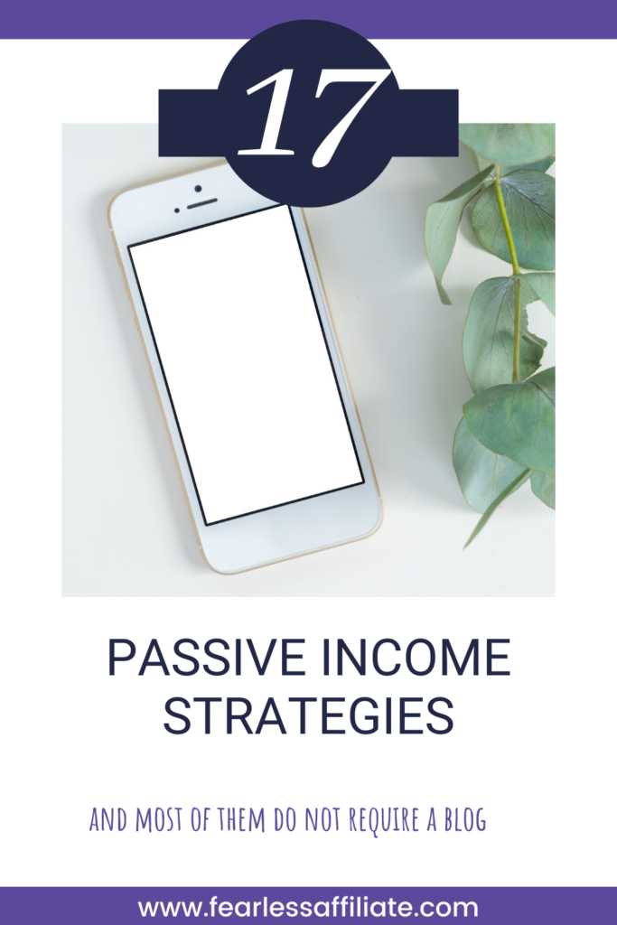 17 passive income strategies