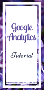 Google Analytics Tutorial