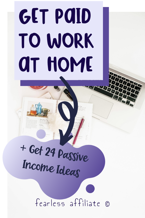 Get paid to work at home