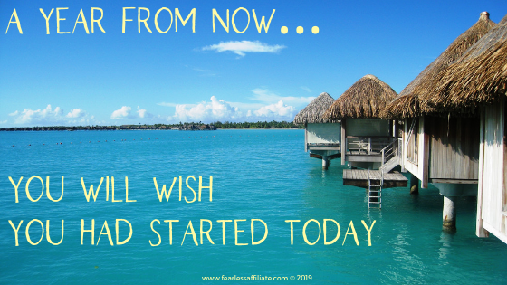 Quote: A year from now you will wish you had started today