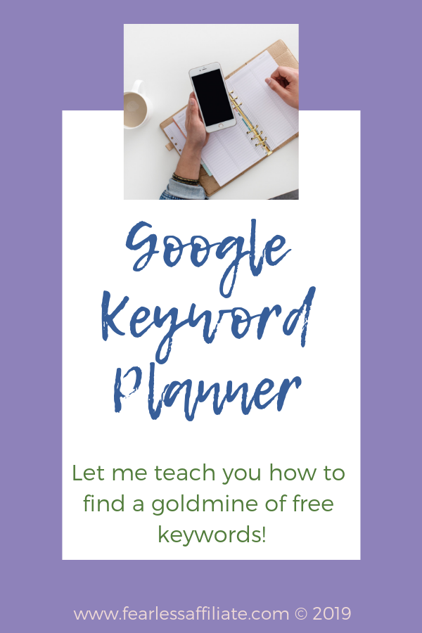 Google keyword planner: A free keyword Tool
