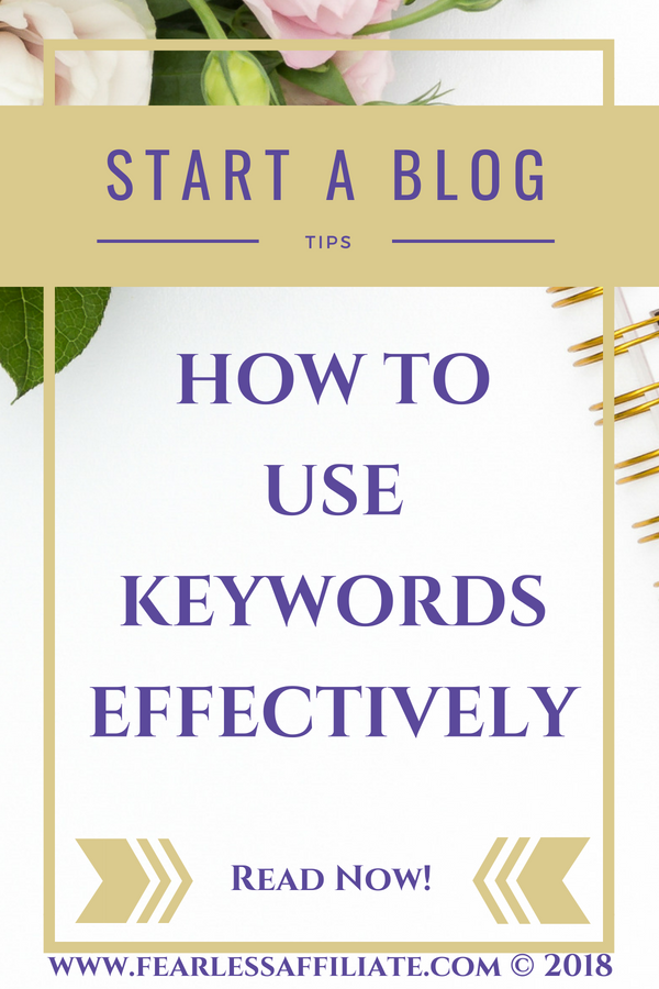 Keywords and How To Use Them