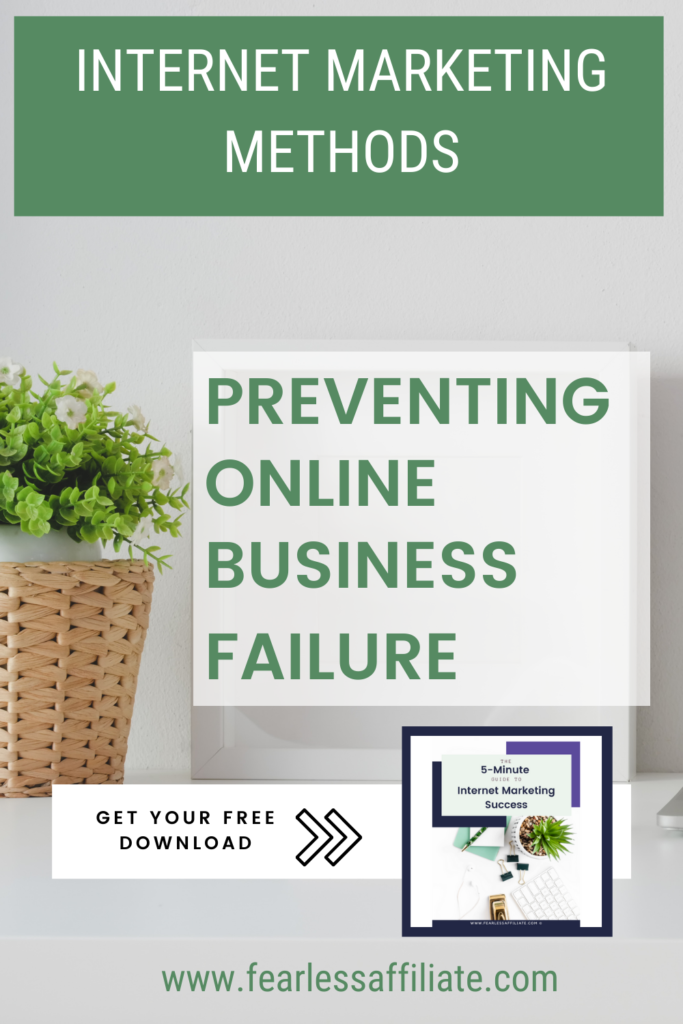 Internet Marketing Methods for preventing business failure
