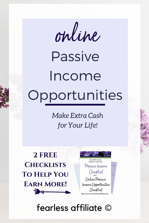 Online Passive Income Opportunities