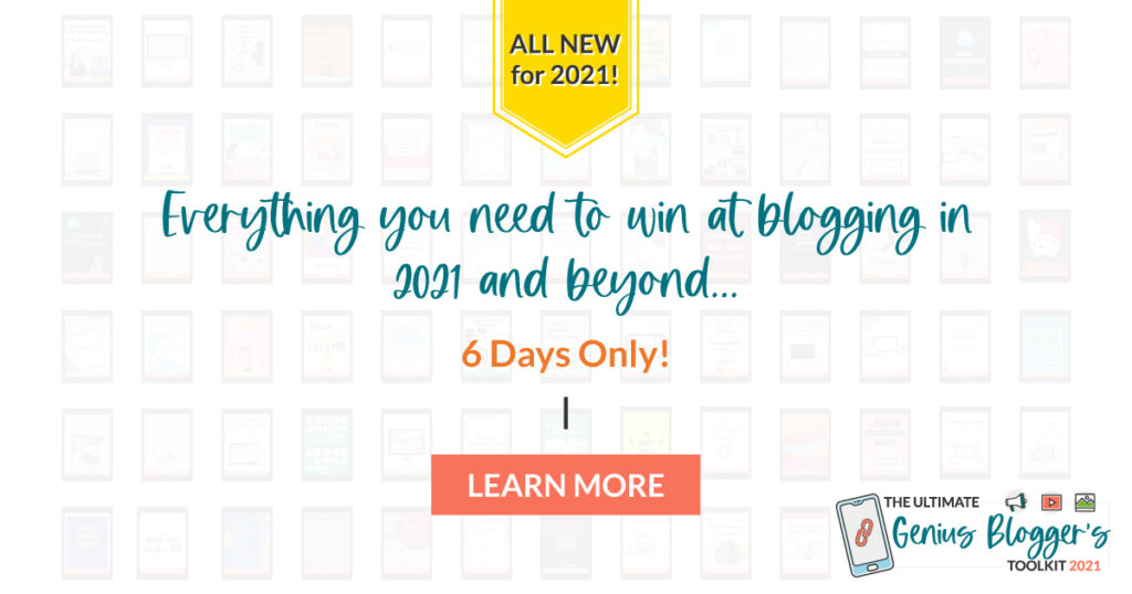 Genius Bloggers Toolkit for 2021