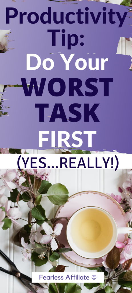 Work From Home Productivity Tips: Eat Your Frog First
