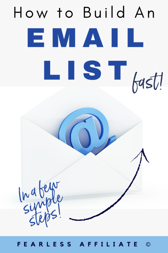how to build an email list fast