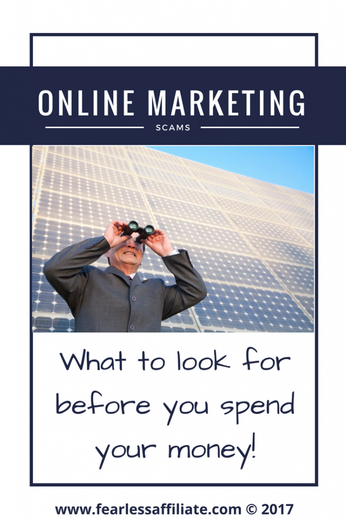 Avoid Online Marketing Scams Avoid Online Marketing Scams