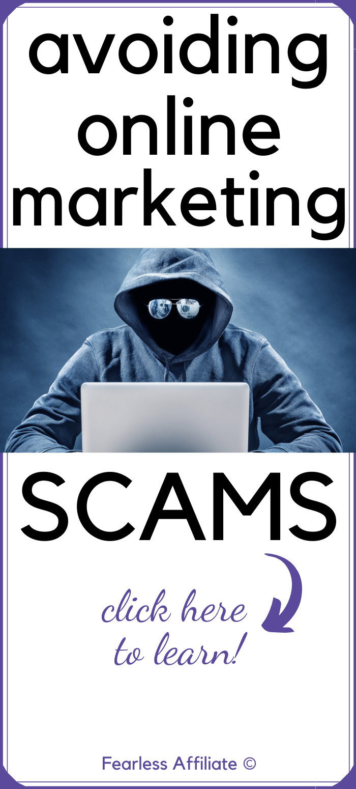 Avoiding Online Marketing Scams