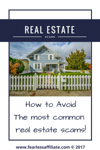 Real Estate Scams