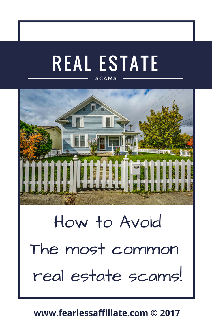 Avoiding Real Estate Scams