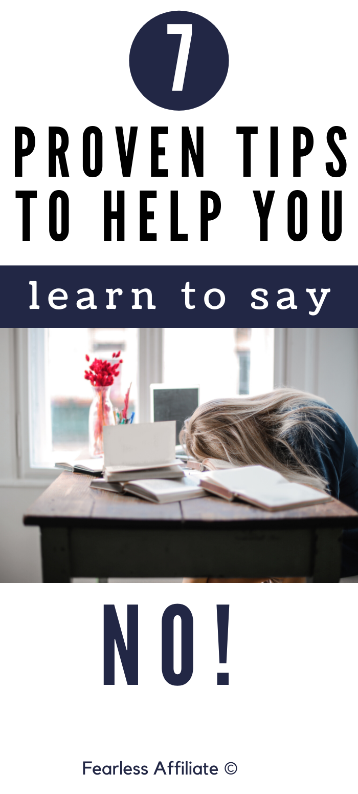 Learn To say No without Feeling Guilty