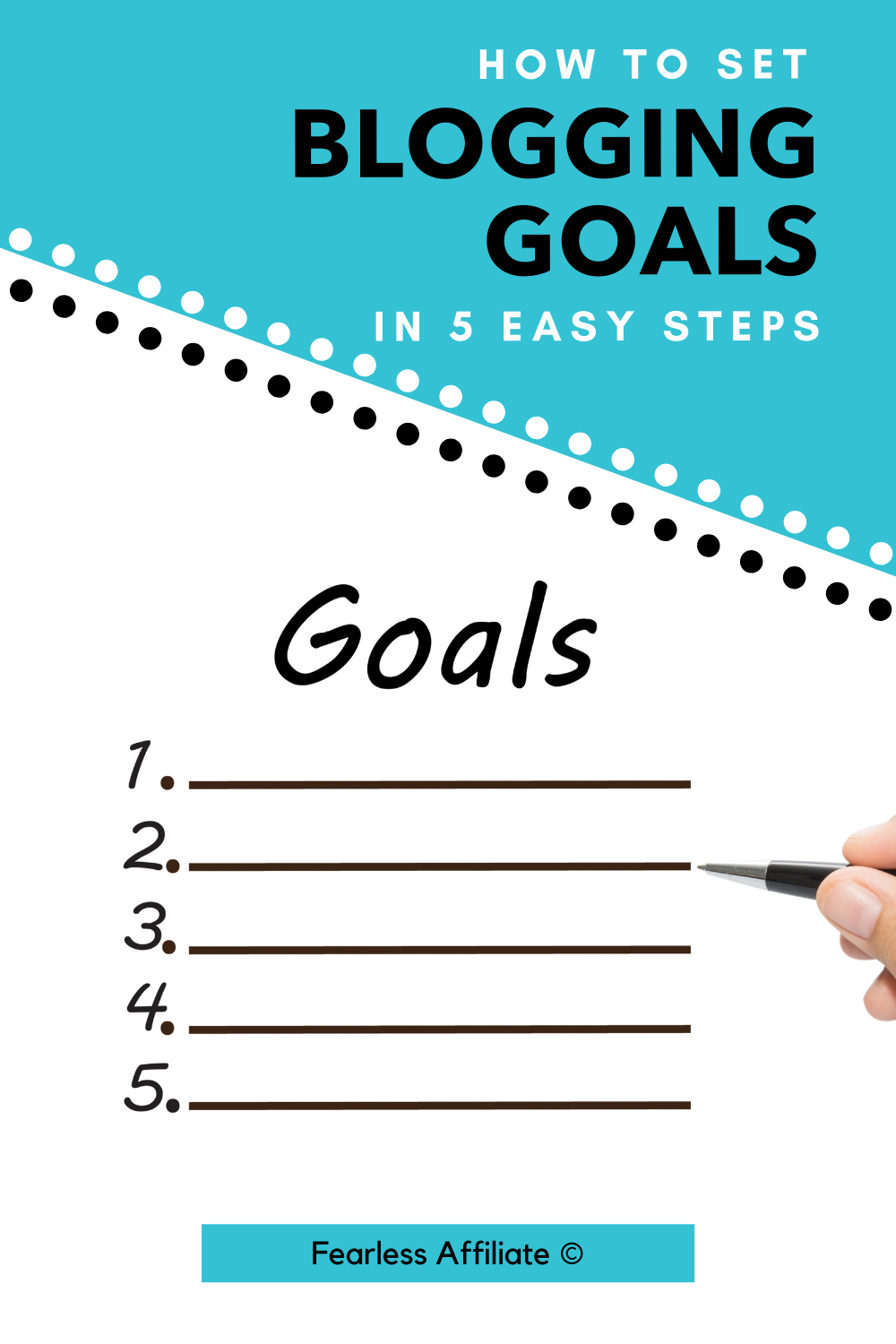How To Set Goals In 5 Easy Steps!
