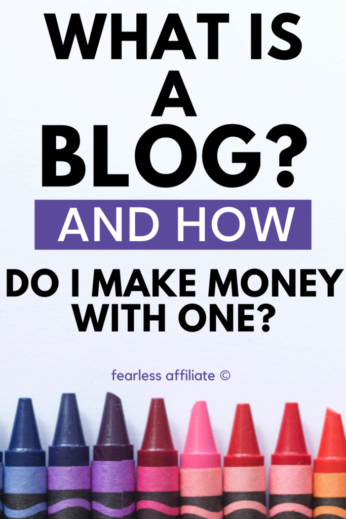 What is a blog? pin image