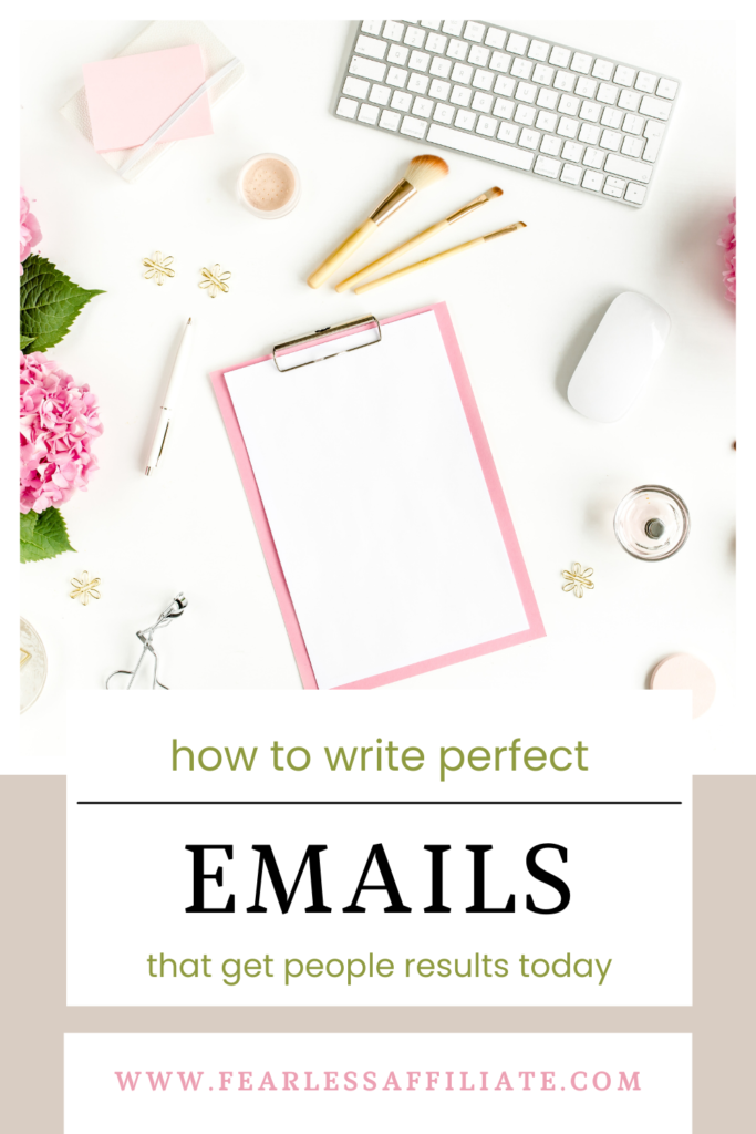 how to write perfect emails
