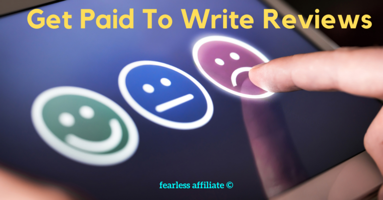 Get paid to write reviews